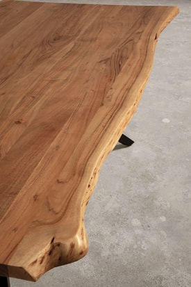Mesa Rectangular 200CM Acacia Patas miniatura 8