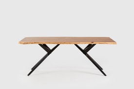 Mesa Rectangular 200CM Acacia Patas miniatura 9