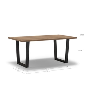 Mesa Rectangular Francesca 180X100 Color miniatura 8