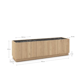 Mueble Tv Dione 4 Puertas Color miniatura 3
