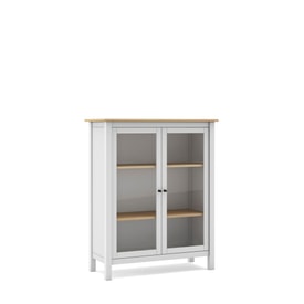 Vitrina Misti Color Blanco/roble miniatura 11