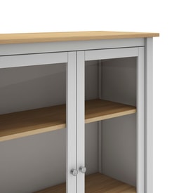 Vitrina Misti Color Blanco/roble miniatura 4