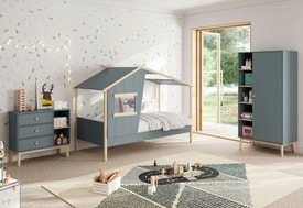 Cómoda Esteban 3C2H Verde miniatura 6