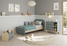 Cómoda Esteban 3C2H Verde miniatura 8