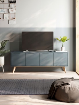 Mueble Tv 4 Puertas miniatura 2