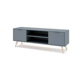 Mueble de TV Pisco 2P2H Verde miniatura 5