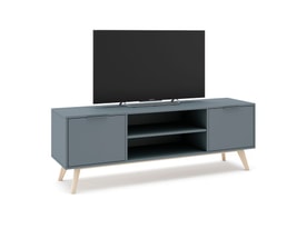 Mueble de TV Pisco 2P2H Verde miniatura 9