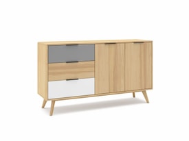 Aparador Roble Gris Claro