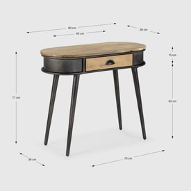 Consola Madera miniatura 3