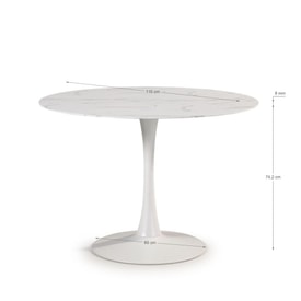 Mesa Redonda 110 Cm Color miniatura 4