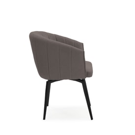 Sillón Giratorio Gris miniatura 4