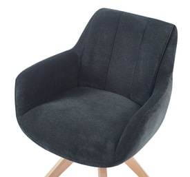 Sillón Giratorio Gris miniatura 2