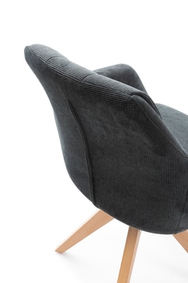 Sillón Giratorio Gris miniatura 8