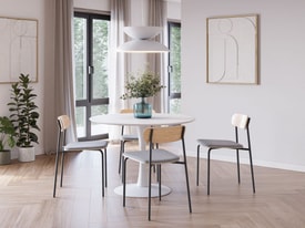 Silla Taupe Patas miniatura 5