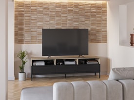 Mueble de TV Marion 3C3H Roble-k miniatura 4