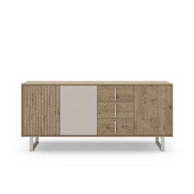 Aparador 180 Cm Color Roble-k/gris miniatura 8