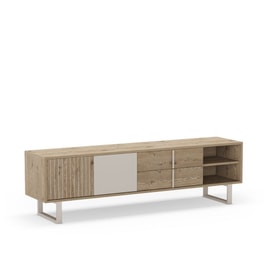 Muebletv Millay Roble-k/gris