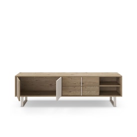 Mueble de TV Millay Roble-k/gris miniatura 3