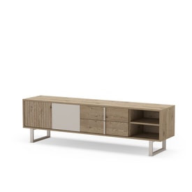 Mueble de TV Millay Roble-k/gris miniatura 8