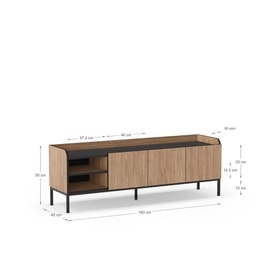 Mueble Tv 3 Puertas miniatura 3