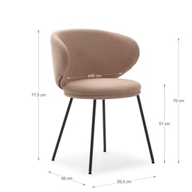 Silla Rush Rosa miniatura 3