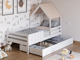 Cama 90 Cabaña Nidia miniatura 2