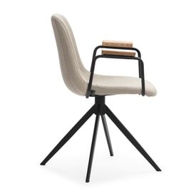 Silla Giratoria Con Brazos miniatura 10