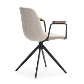 Silla Giratoria Con Brazos miniatura 11