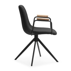Silla Giratoria Con Brazos miniatura 11