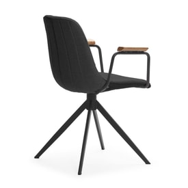 Silla Giratoria Con Brazos miniatura 12