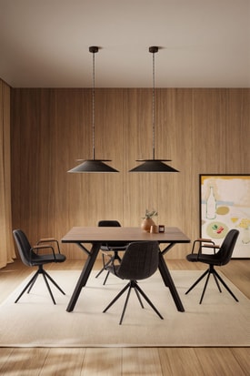 Silla Giratoria Con Brazos miniatura 4