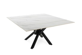 Mesa Cuadrada Extensible Patas Metal miniatura 11