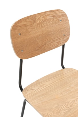 Silla Aira Natural/pata miniatura 4