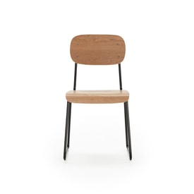 Silla Aira Natural/pata miniatura 5