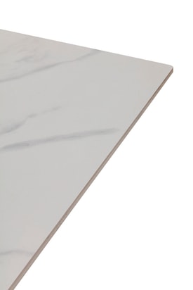 Mesa Rectangular Bimba Cerámica Blanca Pie miniatura 4