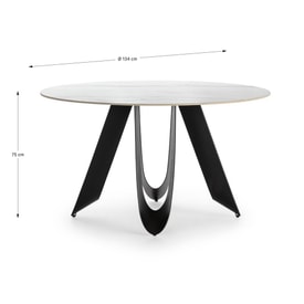 Mesa Redonda 135 Cm Color miniatura 3