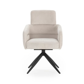 Sillón Giratorio Gris miniatura 5