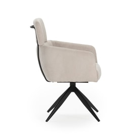 Sillón Giratorio Gris miniatura 6