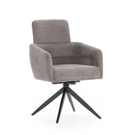 Sillón Giratorio Gris miniatura 7