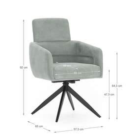 Sillón Giratorio miniatura 3