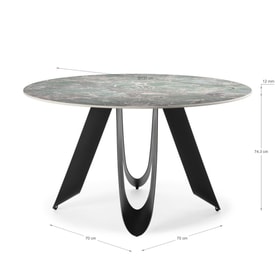 Mesa Redonda 135 Cm Color miniatura 3