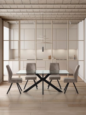 Silla Anibal Gris miniatura 2