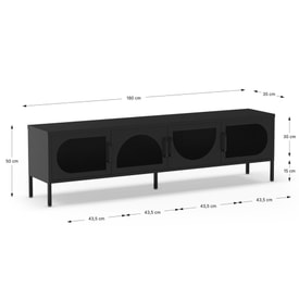 Mueble Tv 180 Cm Color miniatura 4