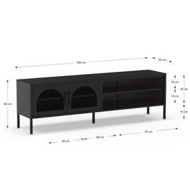 Mueble Tv 160 Cm Color miniatura 4
