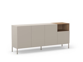 Aparador Cailin 4P1H 180cm miniatura 9