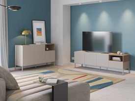 Aparador Cailin 3P1H 140cm miniatura 3