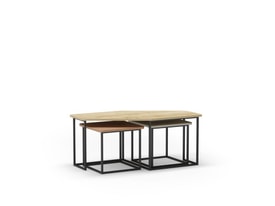 Mesa Centro Zoya Terracota/verde