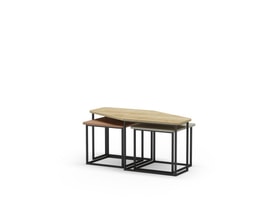 Mesa Centro Zoya Terracota/verde miniatura 5