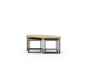 Mesa Centro Zoya Terracota/verde miniatura 6