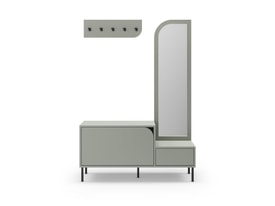 Mueble Zapatero Con Espejo miniatura 7